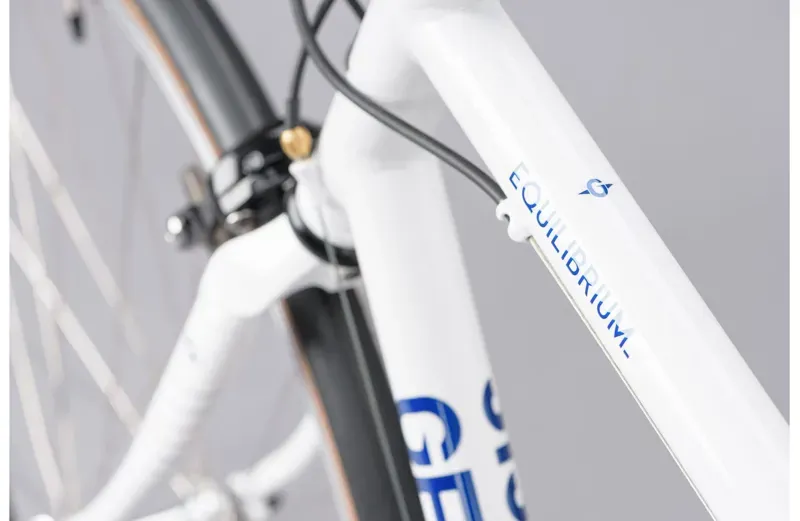 Genesis Equilibrium Steel Road Bike in White-4