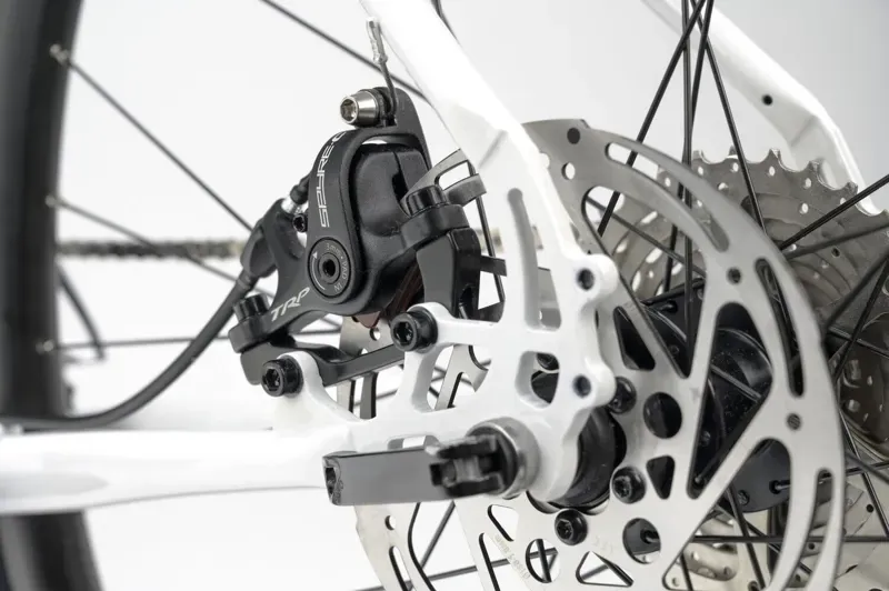 Genesis Croix De Fer 10 Gravel Bike in White-13