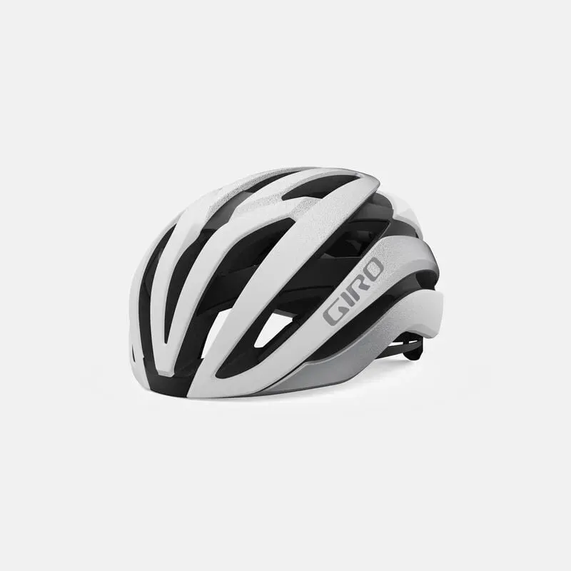 Giro Cielo Mips Helmet In Matte White/Silver Fade