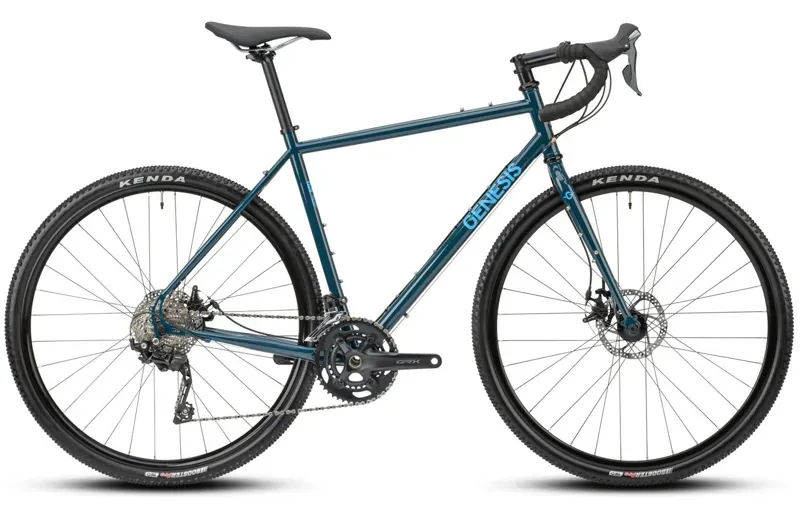 Genesis Croix De Fer 20 Steel Gravel Bike in Blue