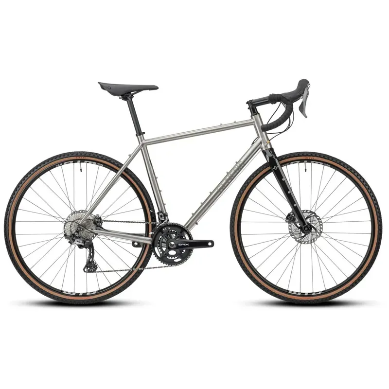 2021 Genesis Croix De Fer Titanium Gravel Bike in Silver 