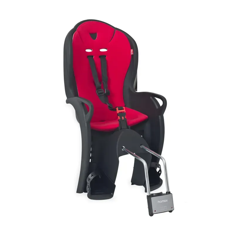 Hamax Kiss Medium Child Bike Seat in Black/Red