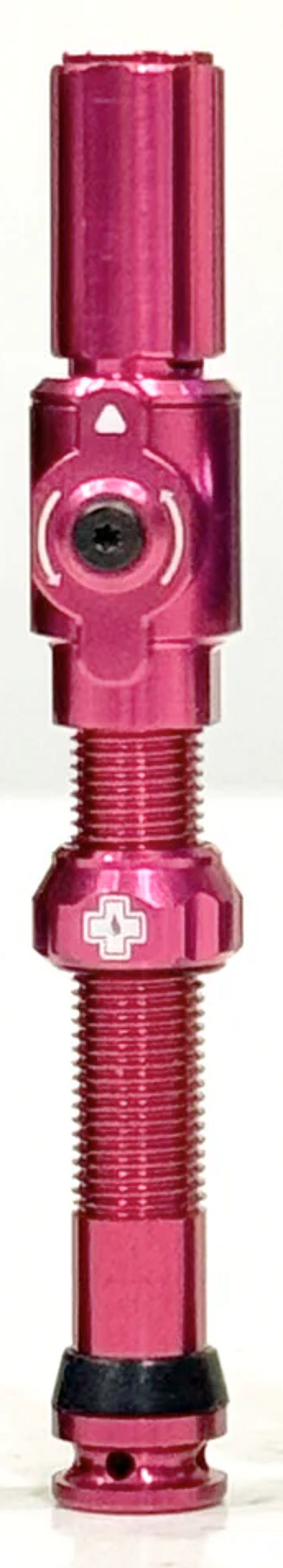 Muc-Off Big Bore Lite Small 75mm Presta Valve Pair in Pink