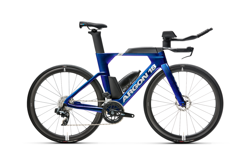 E117 Sram Rival Hypershift Blueberry / Silver