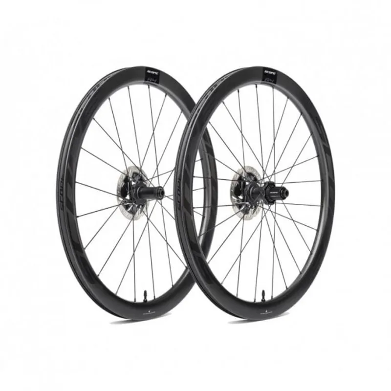 R4 Disc Carbon Road Wheelset Black 45mm disc brake