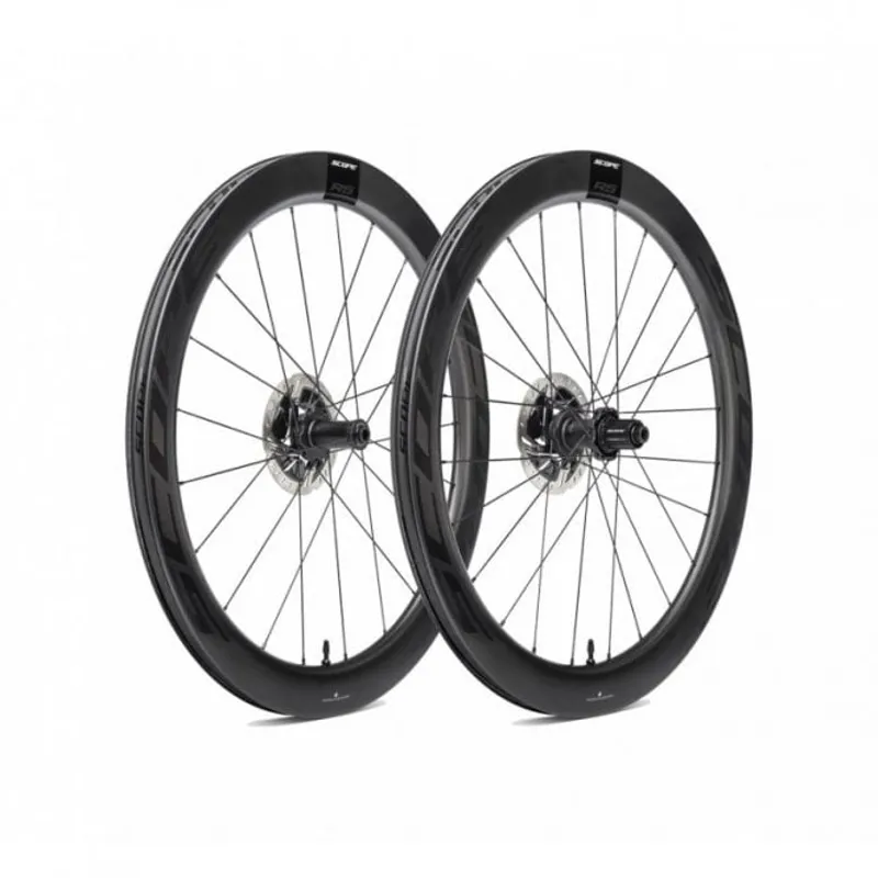 R5 Disc Carbon Road Wheelset Black 57mm disc brake