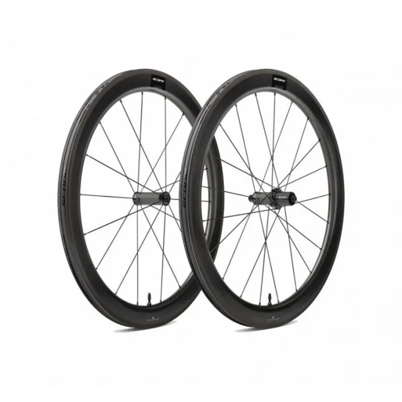 S5 Rim Carbon Road Wheelset Black 55mm rim brake