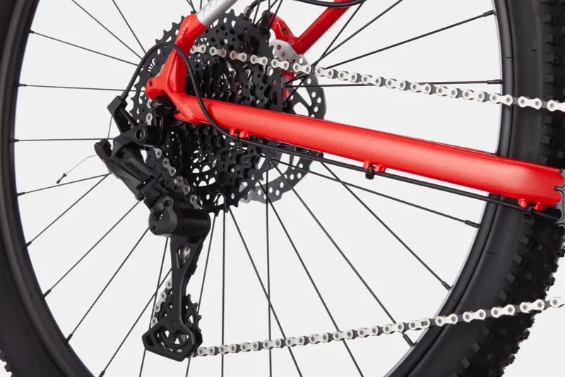 Cannondale Trail 5 Trail Mountain Bike in Rally Red-3