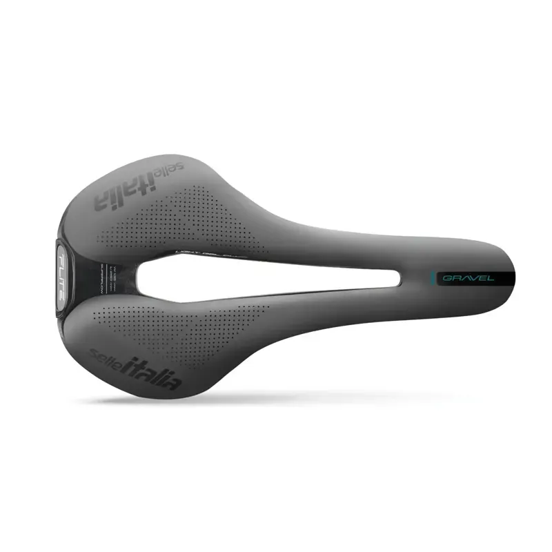 Selle Italia Flite Boost ti316 Superflow Gravel Saddle in Black