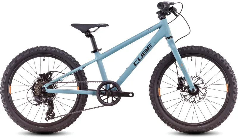 Cube Acid 200 Disc Kids Bike In Teal Blue/Orange