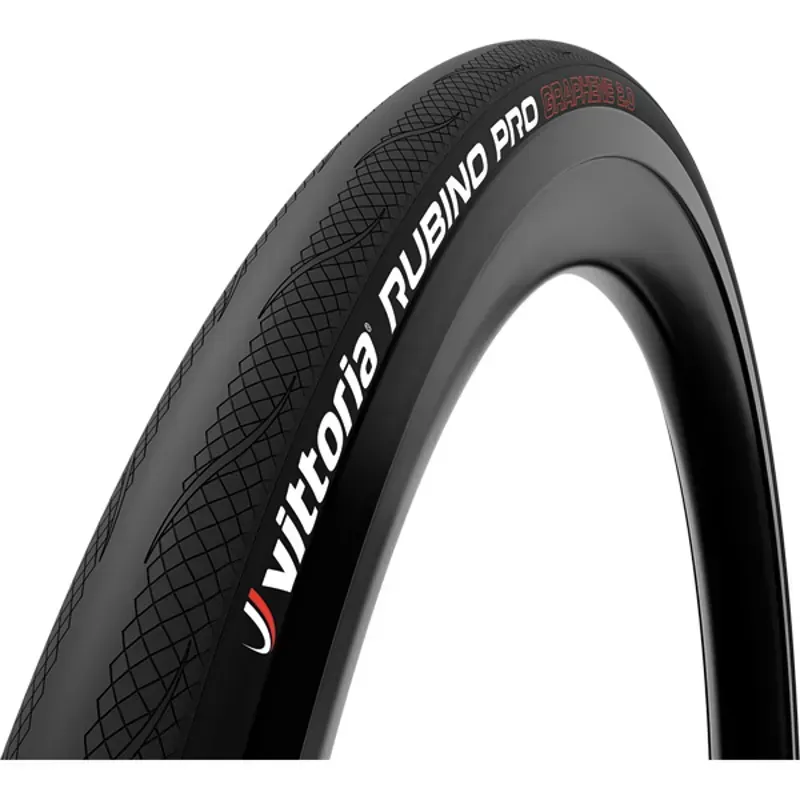 Vittoria Rubino Pro IV 25-8-inch G2.0 Tubular Folding Tyre in Full Black-1